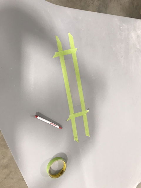 C6 toggle switch activated light up hood emblem