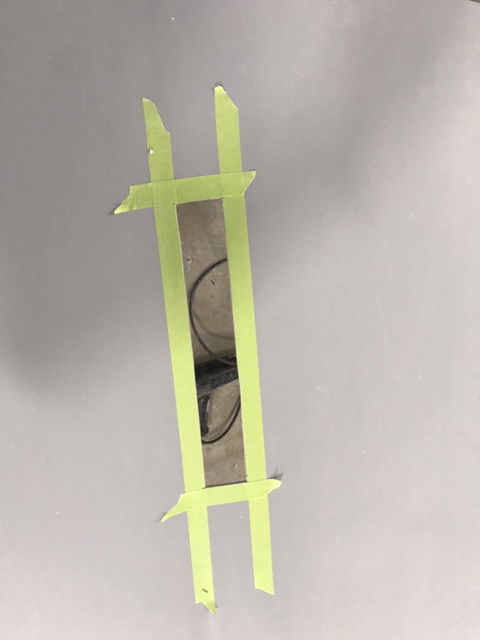 C6 toggle switch activated light up hood emblem