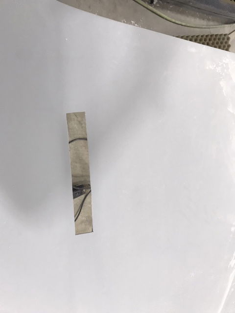 C6 toggle switch activated light up hood emblem