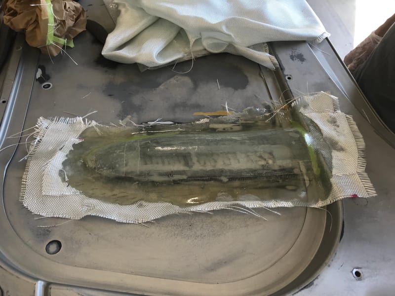 C6 toggle switch activated light up hood emblem