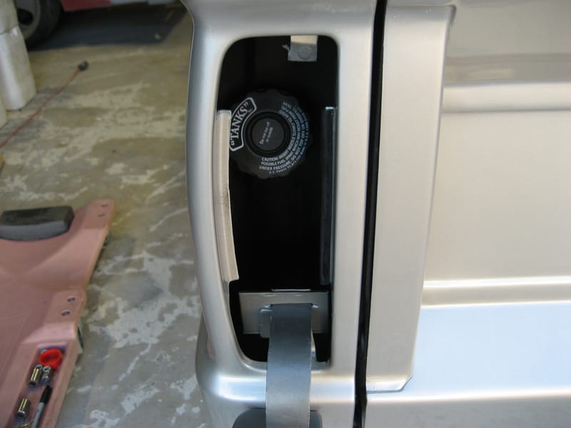 Hidden Gas Filler- 1965 Ford Truck
