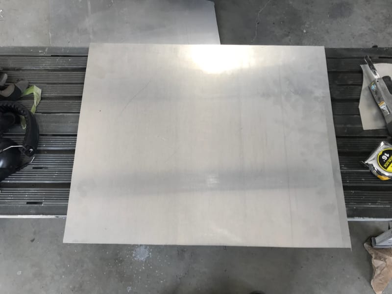 Custom fan shroud to solve clearance issues on a 1972 Dodge Demon.