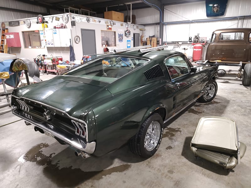 1967 Ford Mustang Fastback- In the Rough