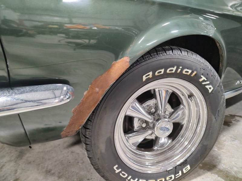 1967 Ford Mustang Fastback- In the Rough