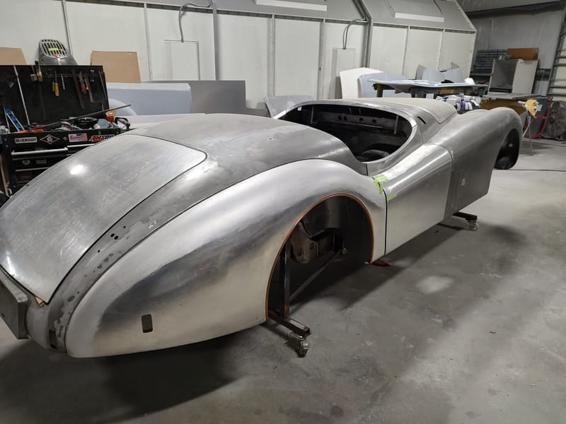  Project: 1955 Jaguar XK140