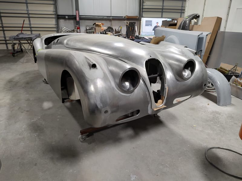  Project: 1955 Jaguar XK140
