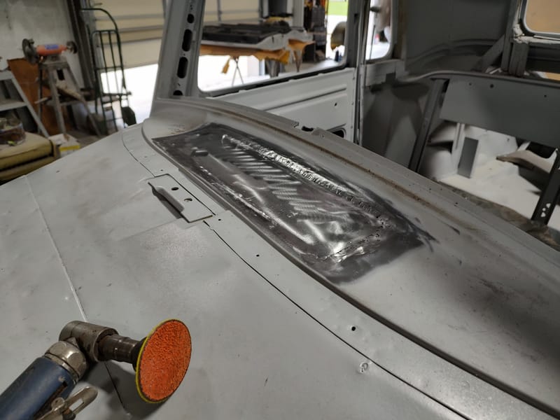 1934 Dodge Coupe Body Work