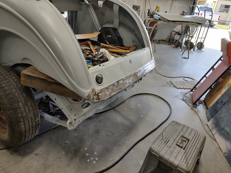 1934 Dodge Coupe Body Work