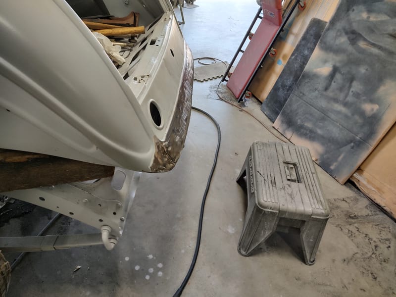 1934 Dodge Coupe Body Work