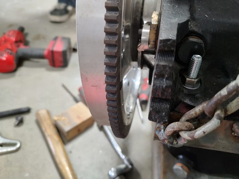 1955 Jaguar XK140 Assembly of Frame Components