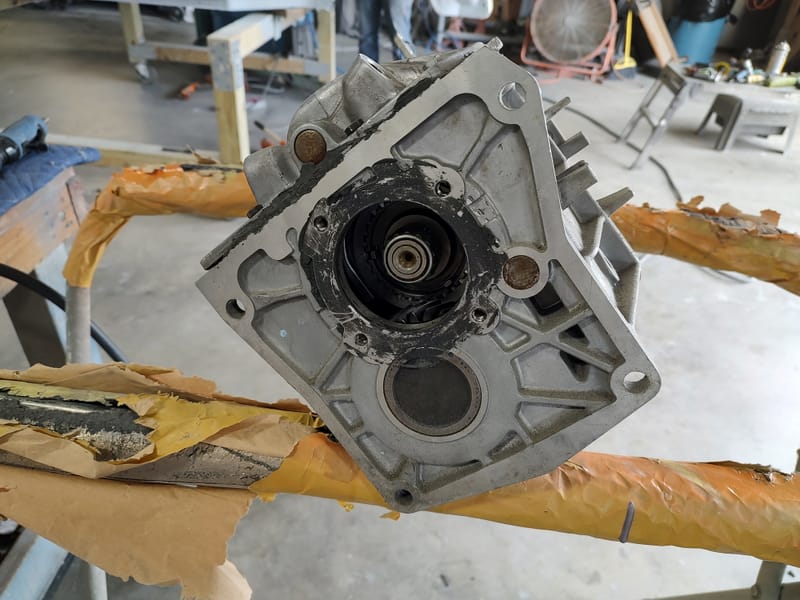 1955 Jaguar XK140 Assembly of Frame Components