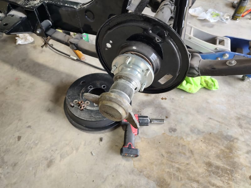 1955 Jaguar XK140 Assembly of Frame Components