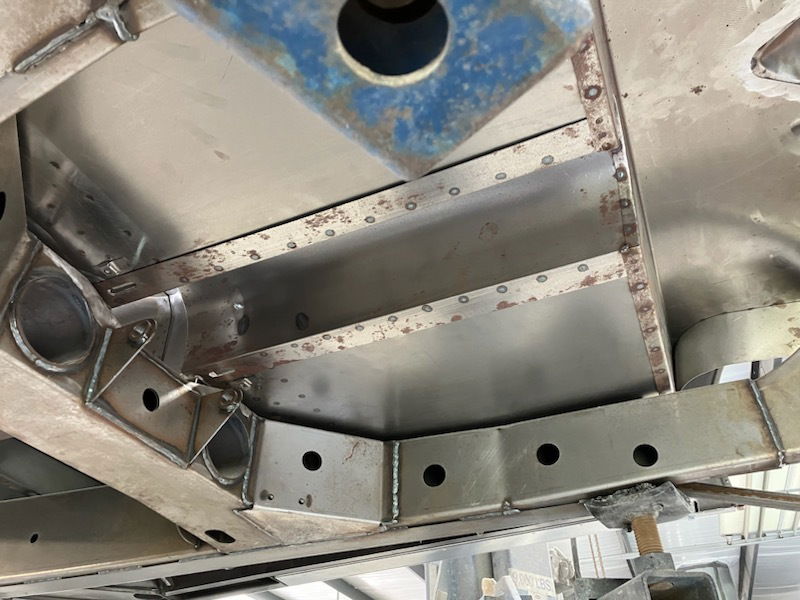 1955 Jaguar XK140 Assembly of Frame Components