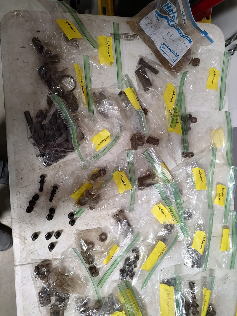 1955 Jaguar XK140 Assembly of Frame Components