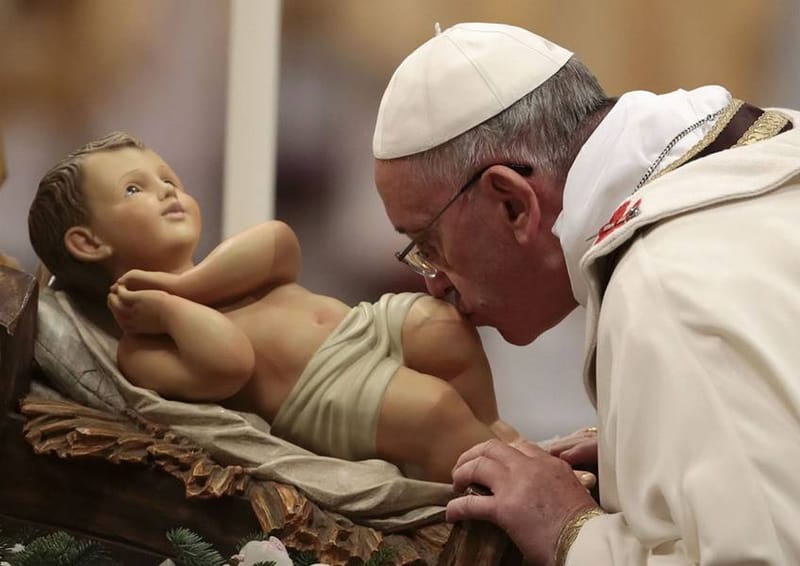 Santa Messa e bacio del Bambino Gesù