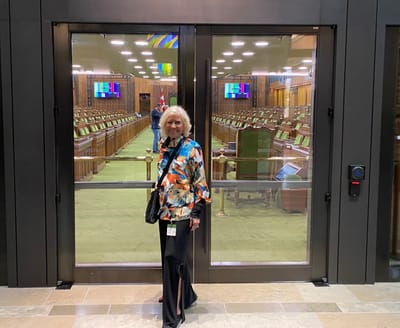 Marion Goes To Parliament!