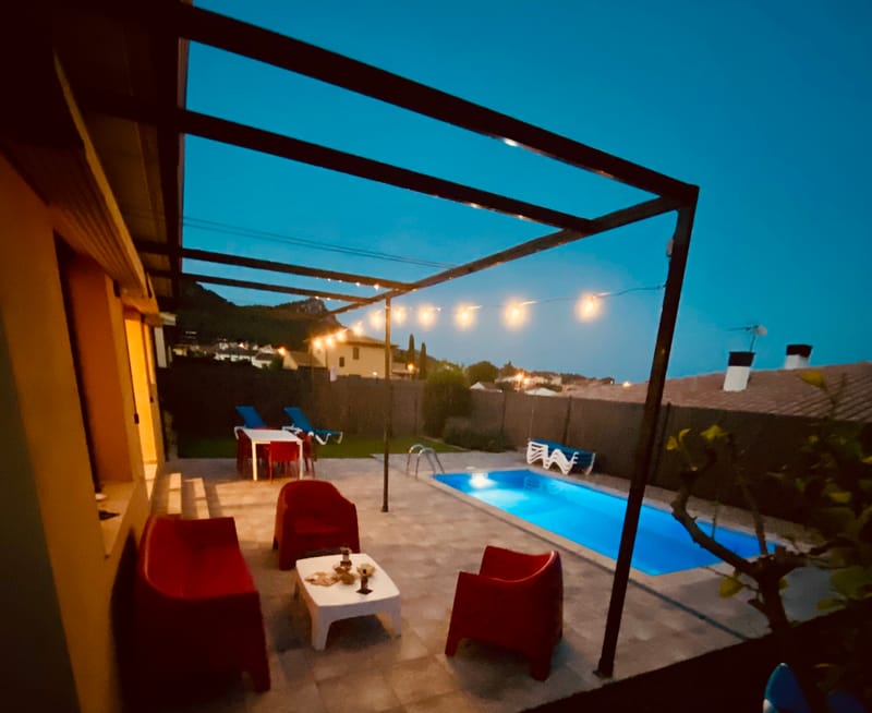 Guirnaldas de terraza