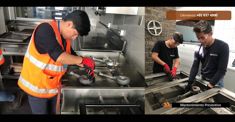 Servicios - Reparación de Equipos Comerciales e Industriales