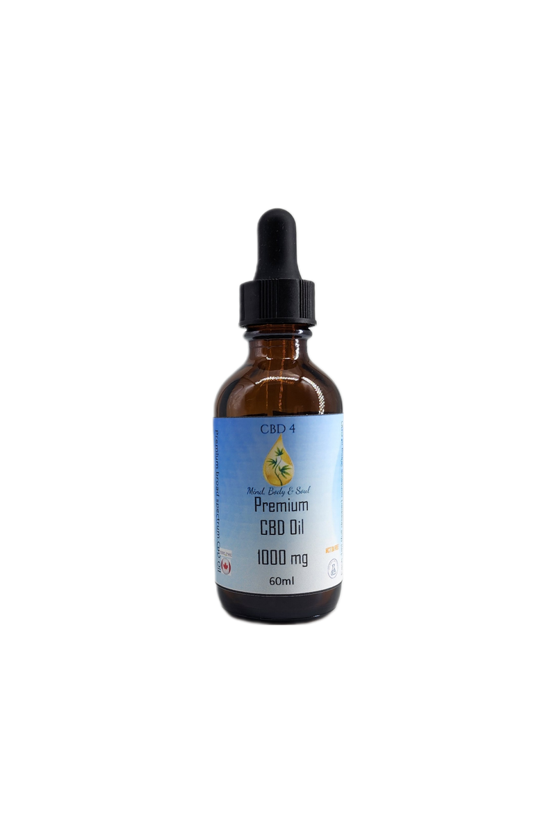 Premium CBD Oil 1000mg 60ml