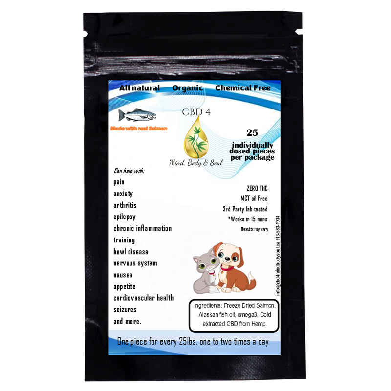 Pet Treats (Salmon) 25 Pieces