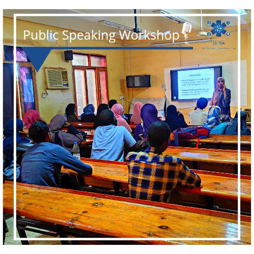 Public speaking workshop
