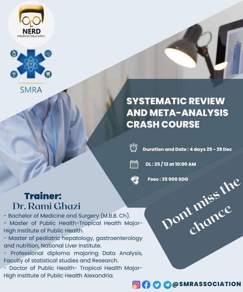 Systematic review and meta-analysis crash course