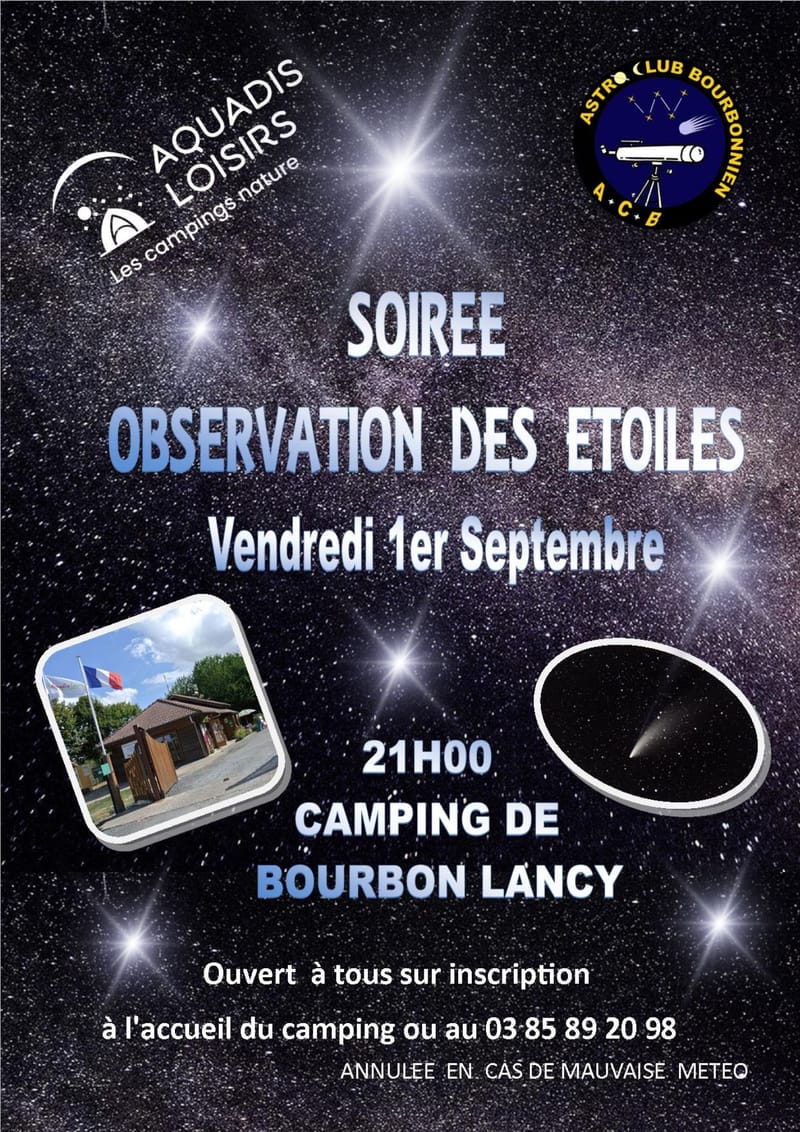 Soirée d'observation des étoiles