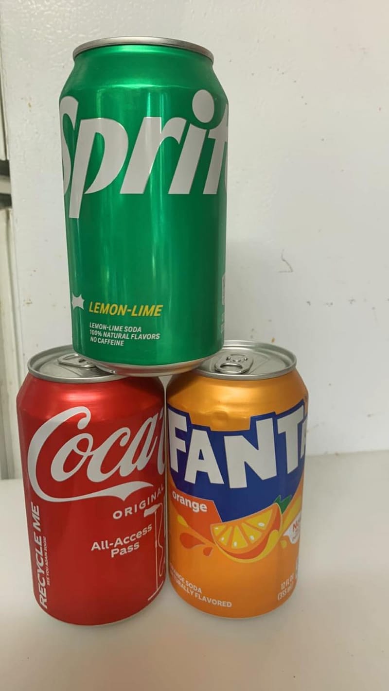 refrescos de lata