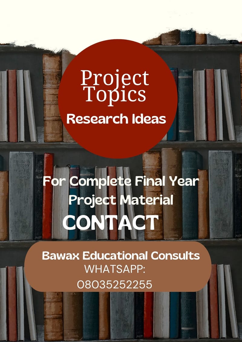 PROJECT TOPICS