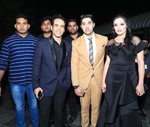 Bollywood Actor Tusshar Kapoor with Manish Sahdev