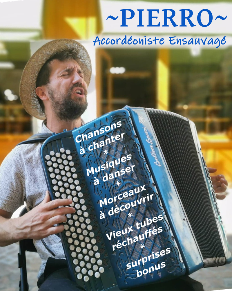 Pierro -Accordéoniste ensauvagé