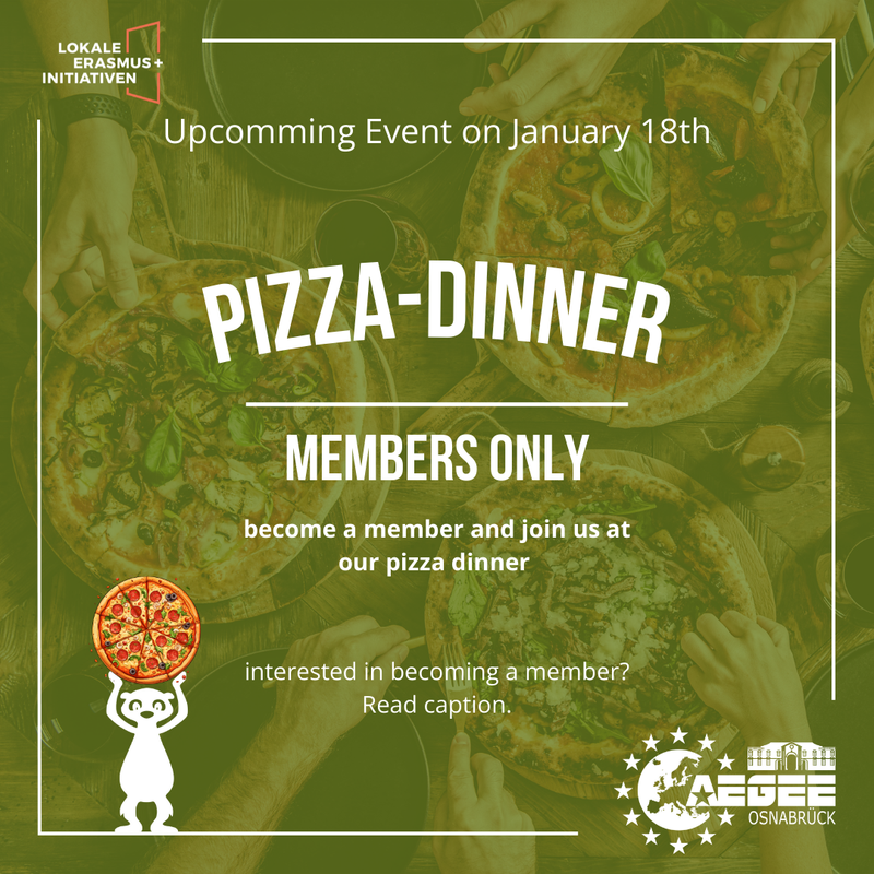 Pizza Dinner (Memers only Event)