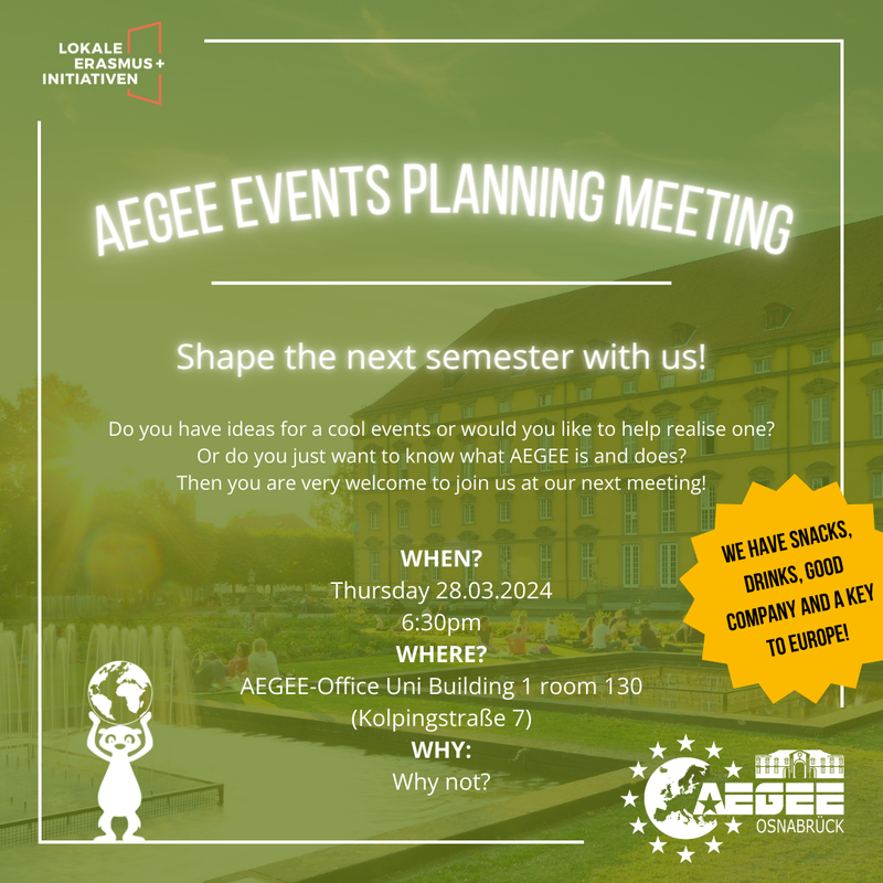 AEGEE Events Planning Meeting