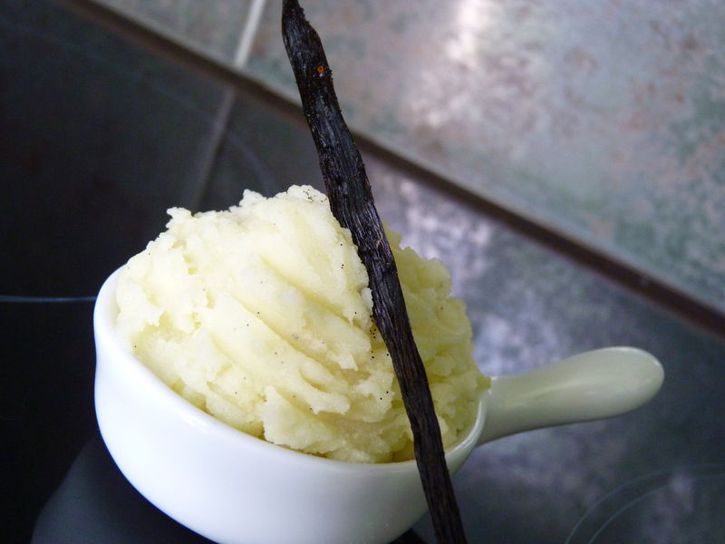 PUREE DE POMME DE TERRE VANILLE (Cyril LIGNAC)