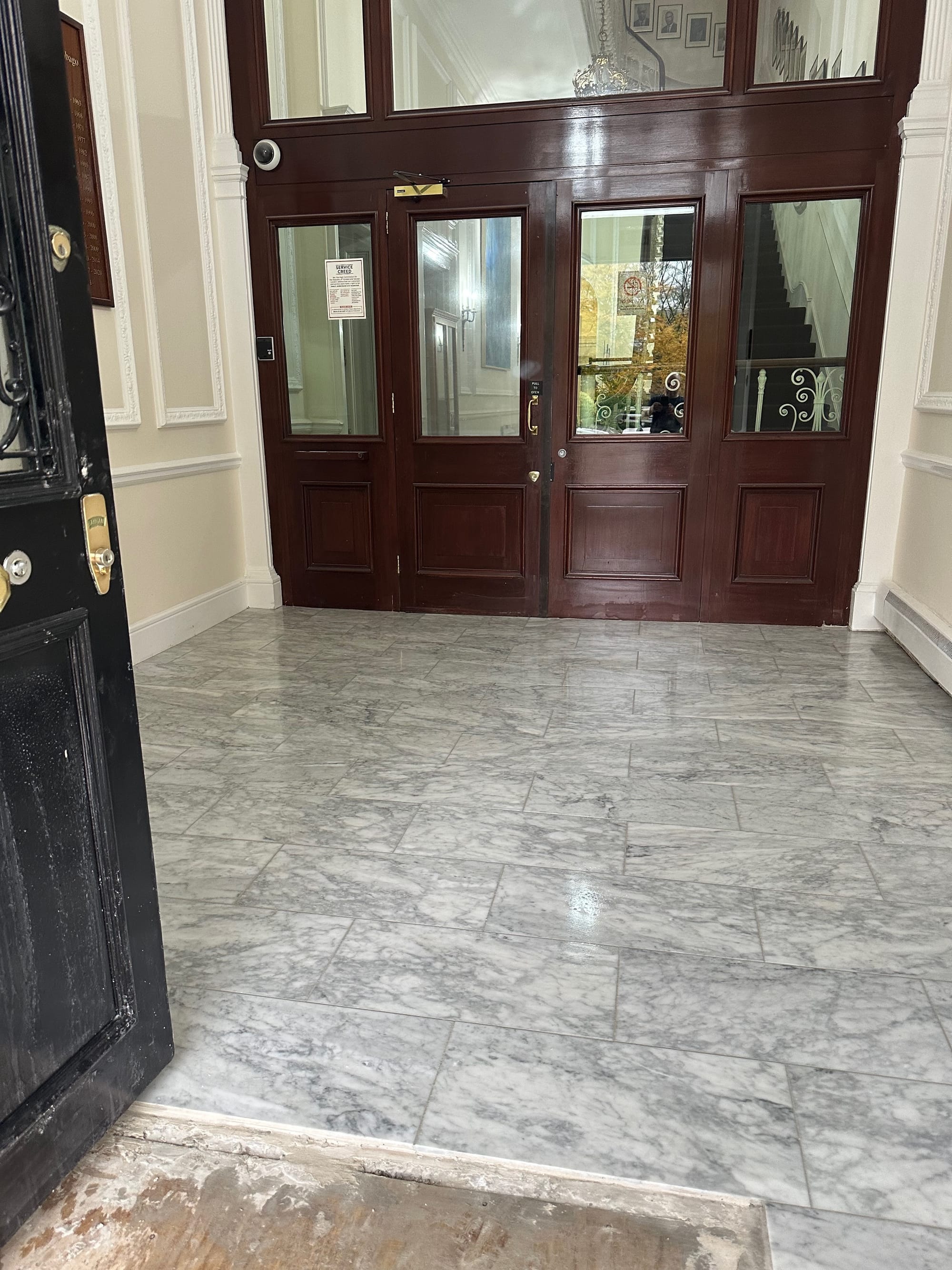 Renovating a beautiful grade two listed High Commission building in  the heart of Belgravia