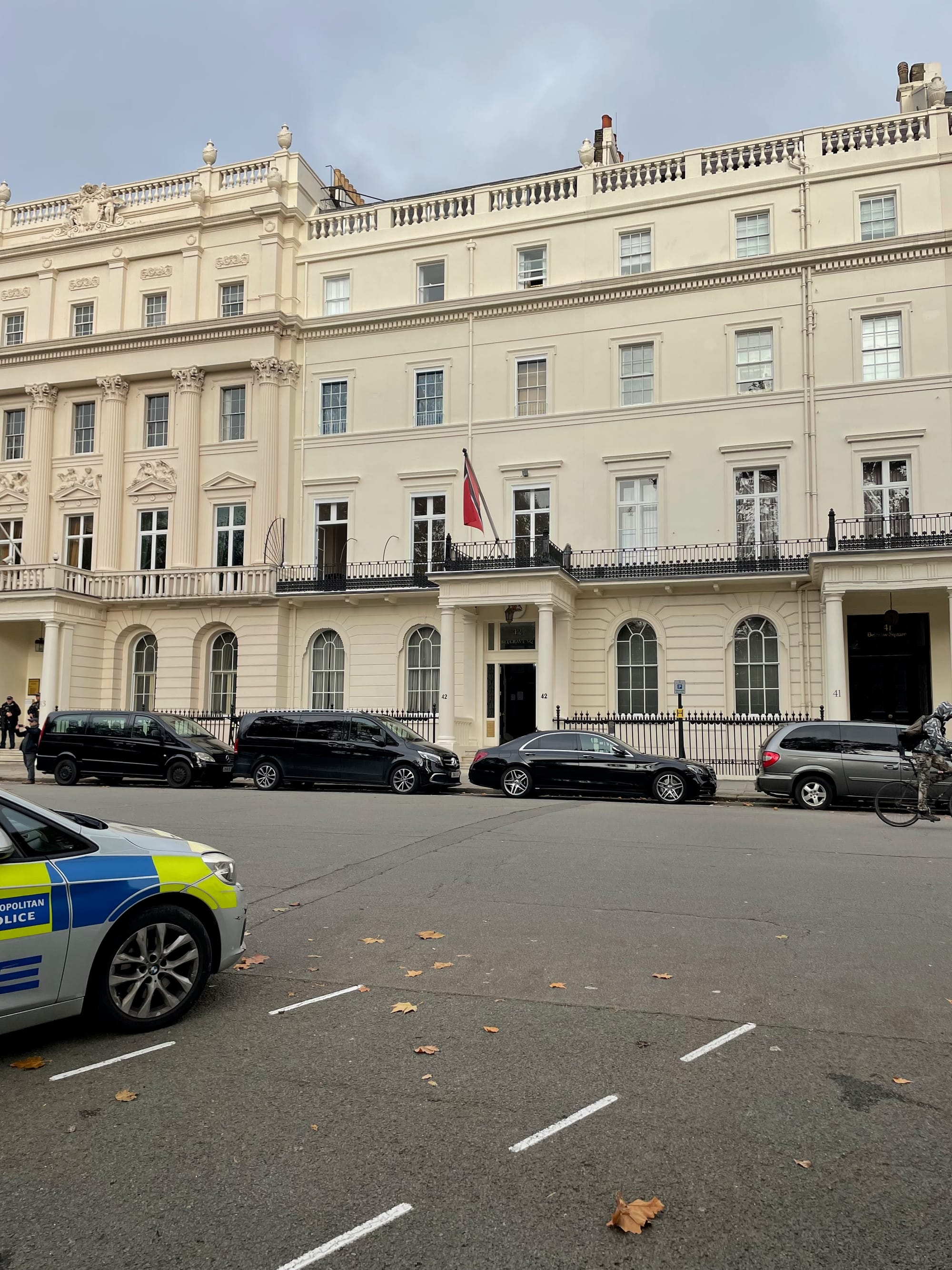 Restoring a grade two listed High Commission building