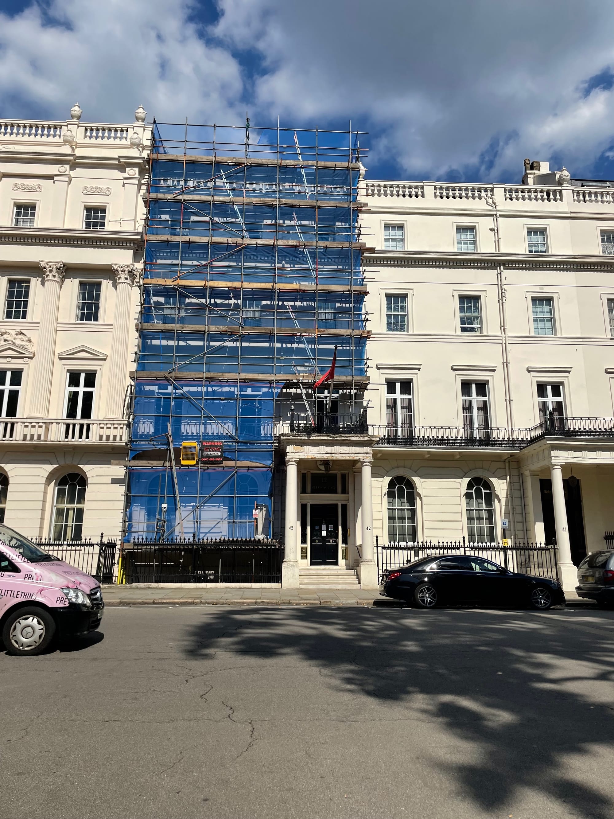 Restoring a grade two listed High Commission building