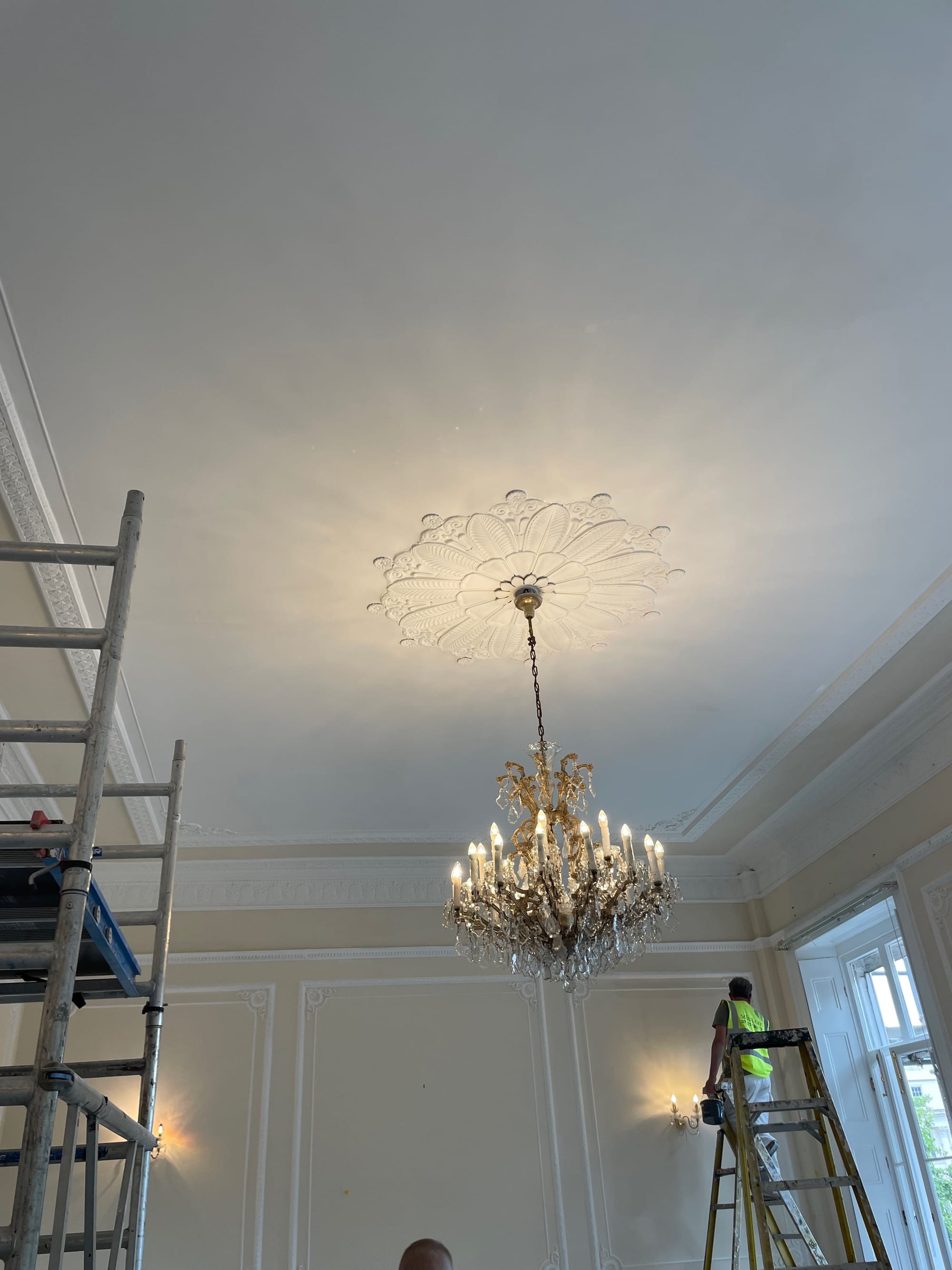 Renovating a beautiful grade two listed High Commission building in  the heart of Belgravia