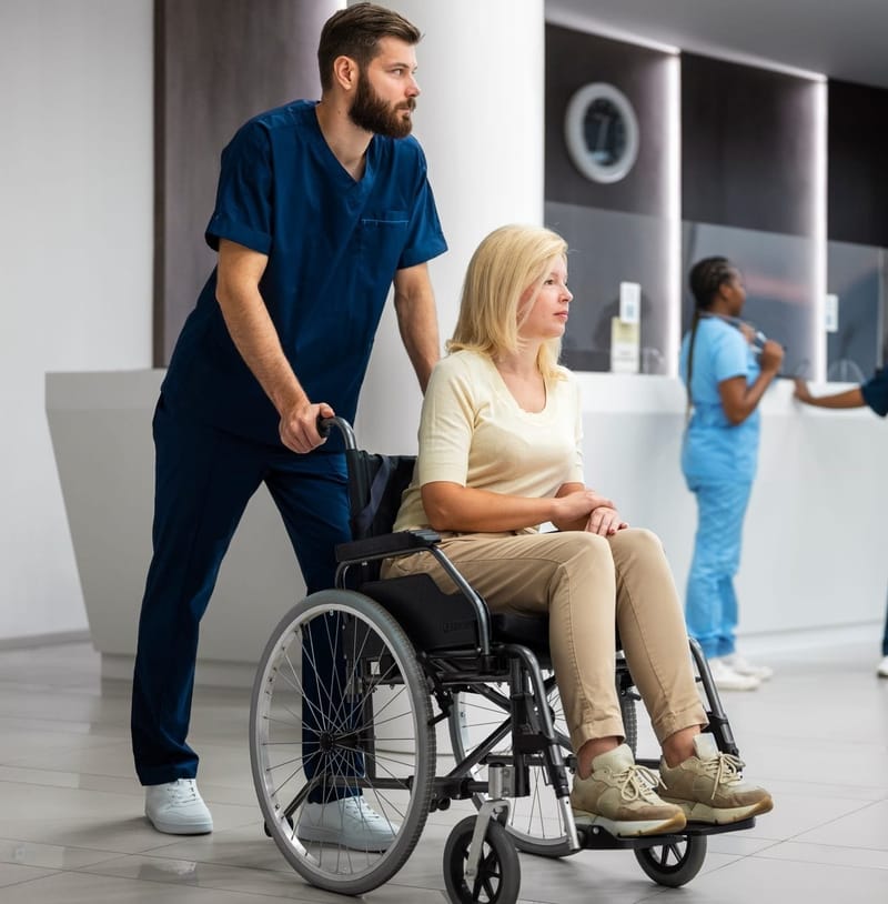 Acompanhamento a consultas e exames