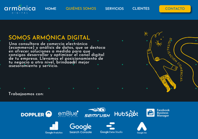 Design for Armónica Digital
