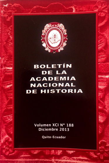 Boletín de la Academia Nacional de Historia Volumen XCI N°188