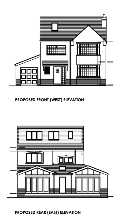 APPEAL SUCCESS - RIDGE HEIGHT INCREASED AND REAR DORMER in Leeds image