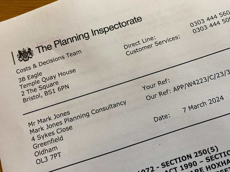 Case study 10 - Award of Costs - Enforcement Notice flawed and should not have been served without more diligent investigation