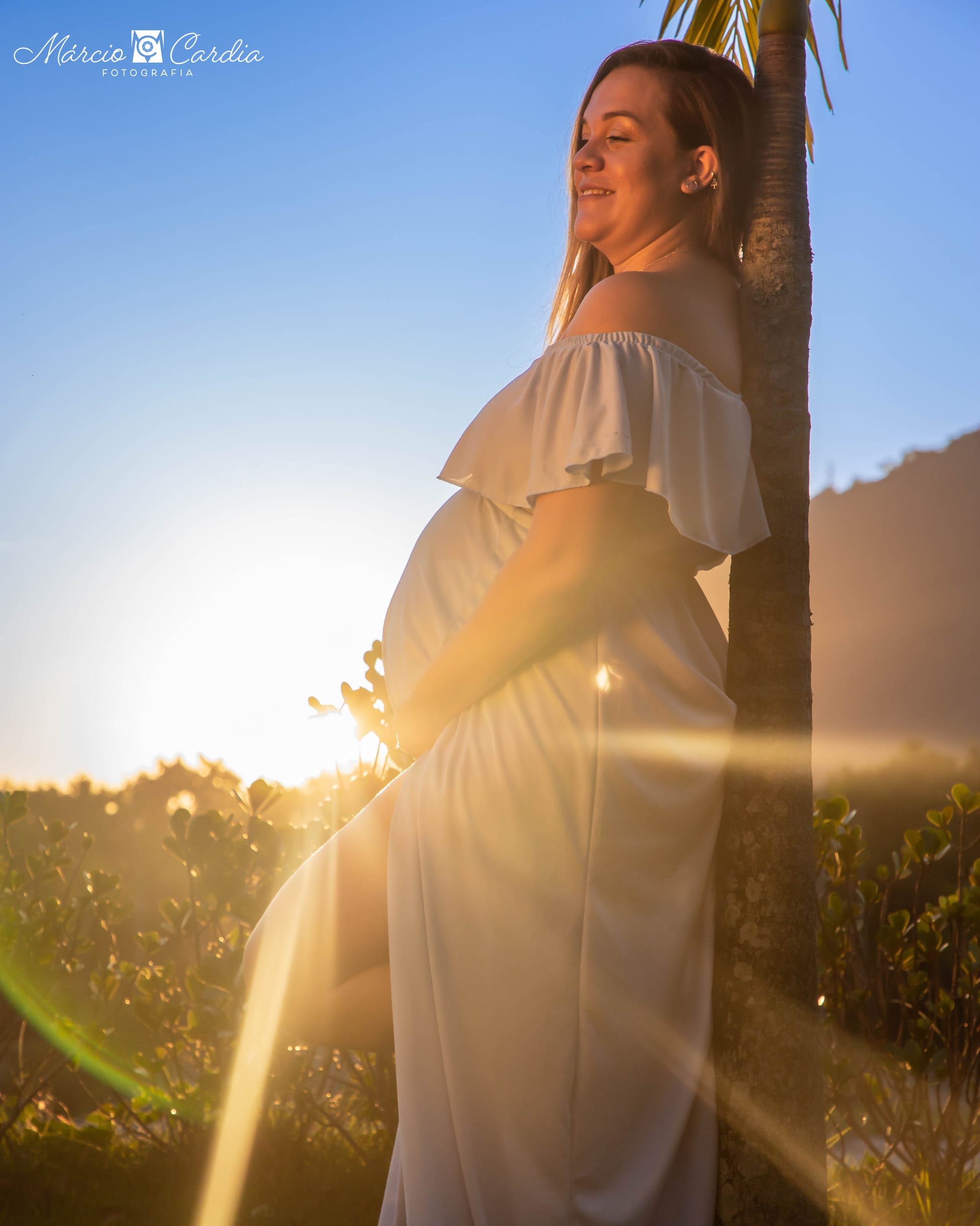 Ensaio externo de gestante