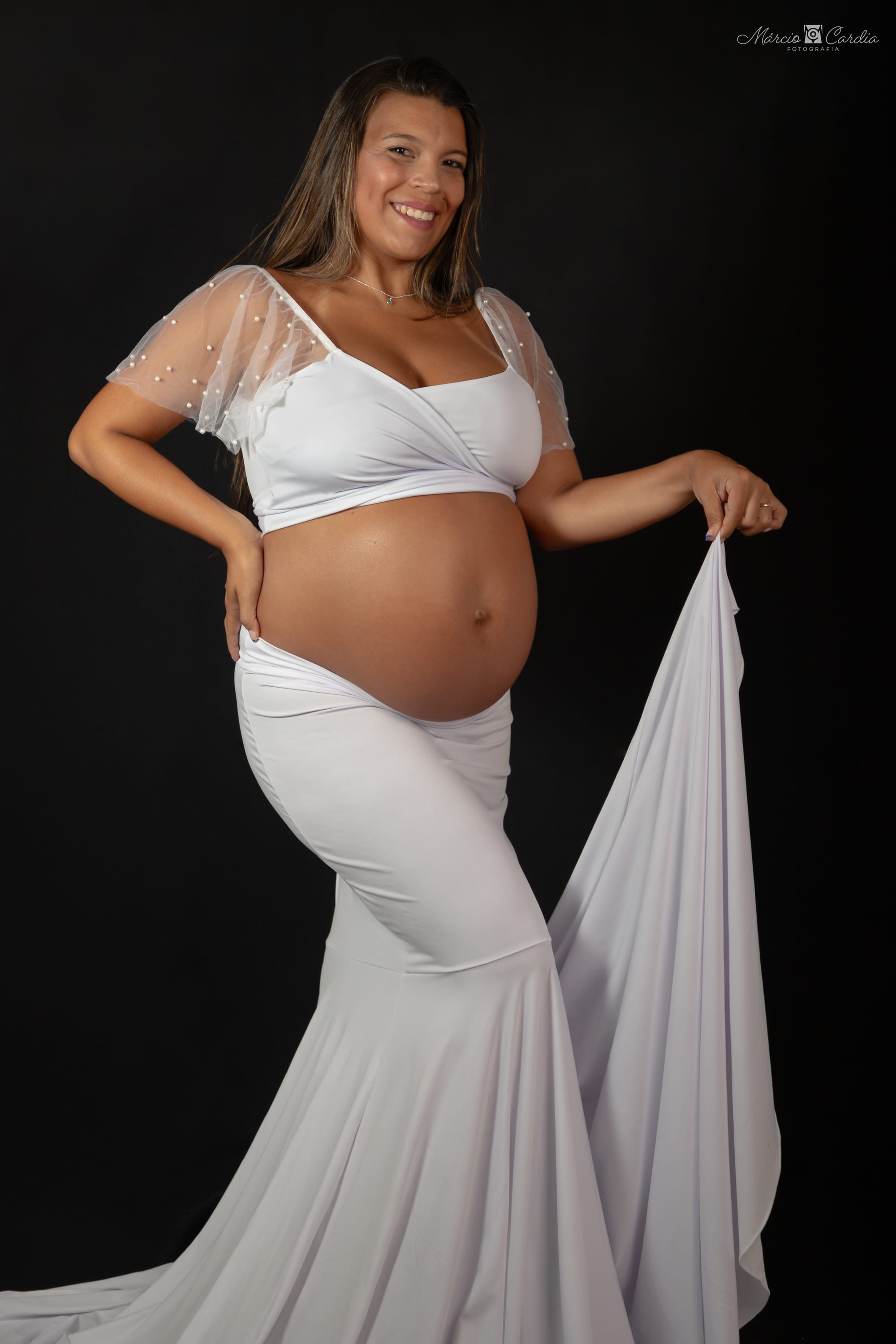 Ensaio Gestante em Estúdio