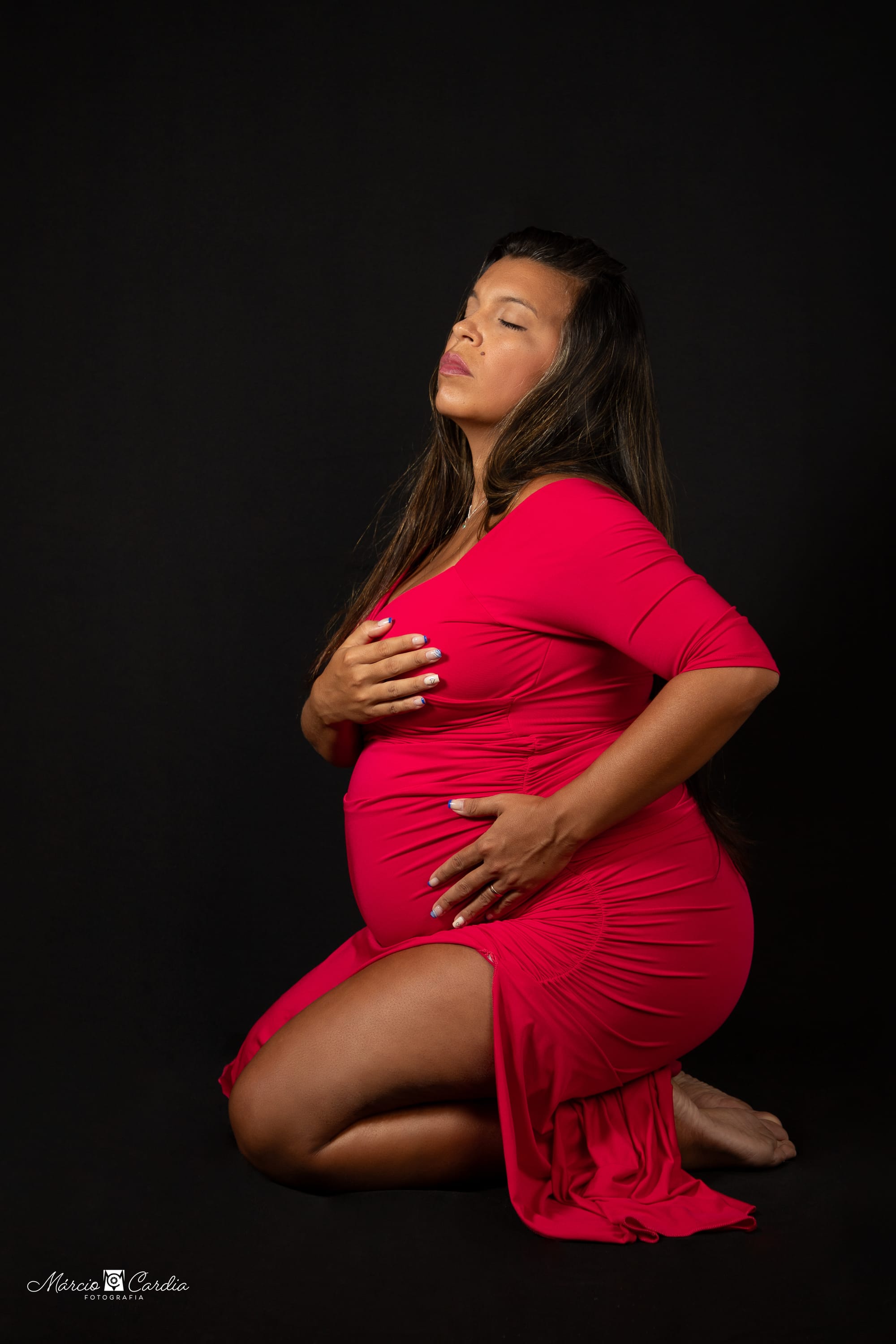 Ensaio Gestante em Estúdio