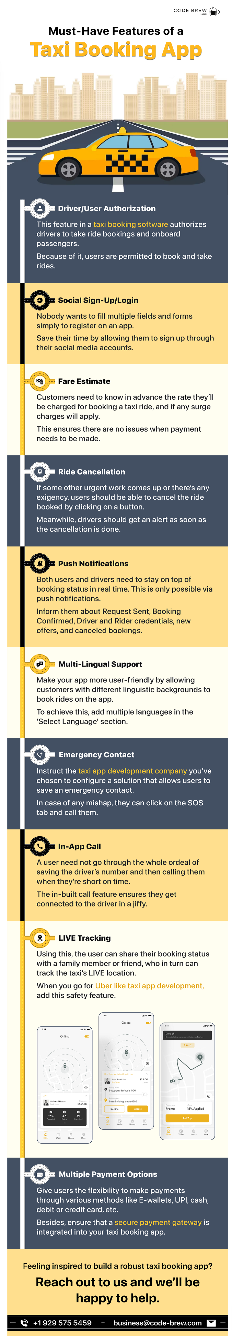 Taxi Booking App Development Company in Dubai