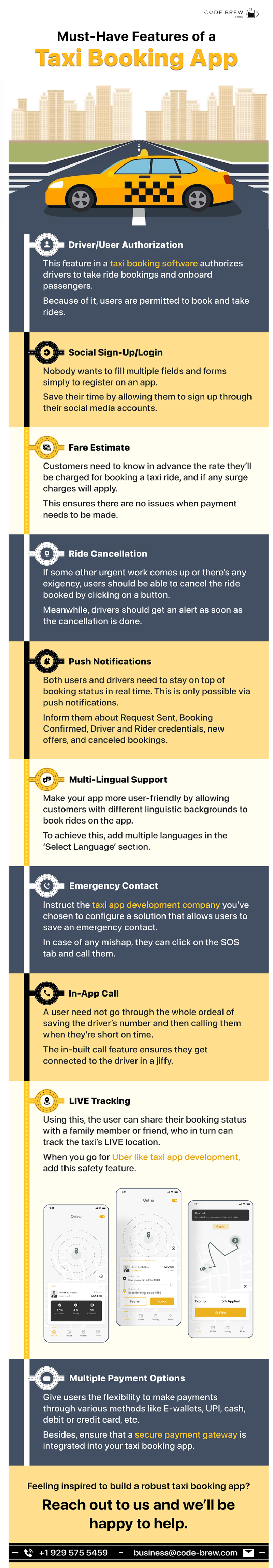 Taxi Booking App Development Company in Dubai