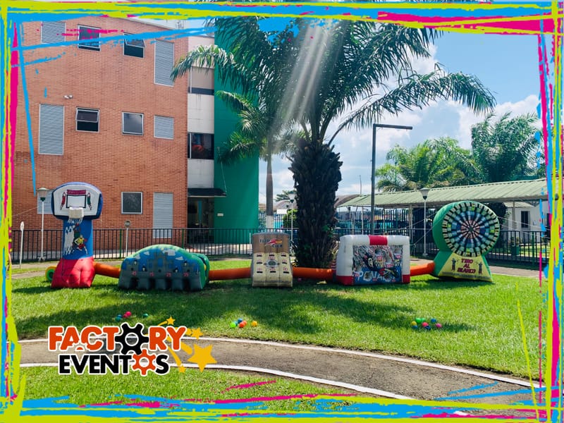 FERIA INFLABLE Y CAMA ELASTICA