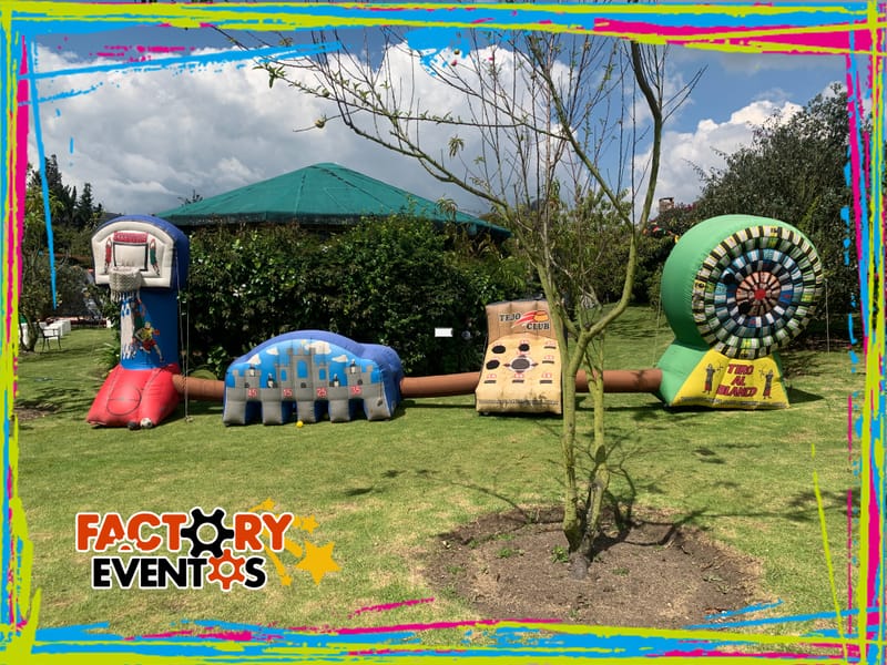 FERIA INFLABLE Y CAMA ELASTICA